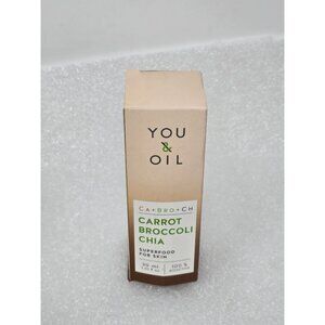 You & Oil Carrot Broccoli Chia Superfood For Skin 30ml Natural Skincare Serum